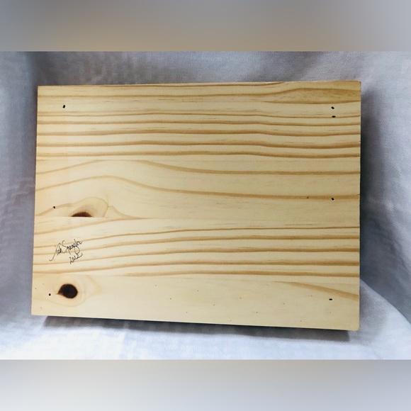 Halloween Decorative Halloween Serving Tray w Adorable Witch Tag & Orange… - Picture 3 of 6